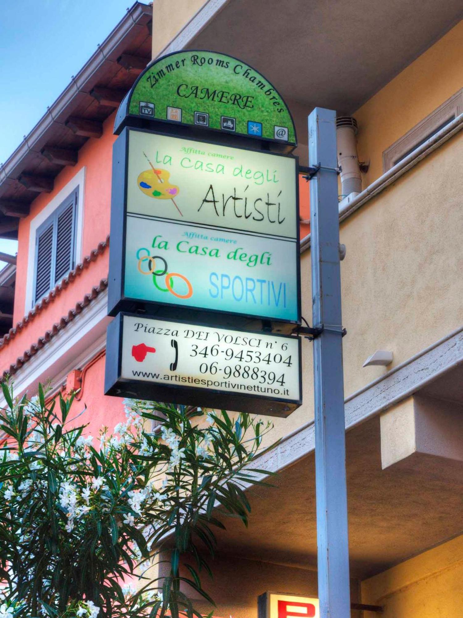 La Casa Degli Artisti 1 Nettuno Exterior foto